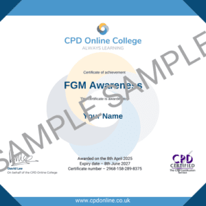 FGM Awareness Certificate