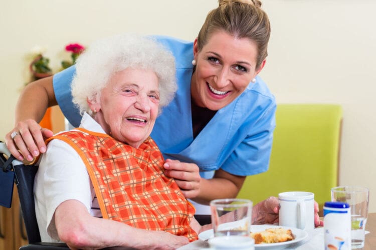 Nurse supporting vulnerable adult who is lacking capacity