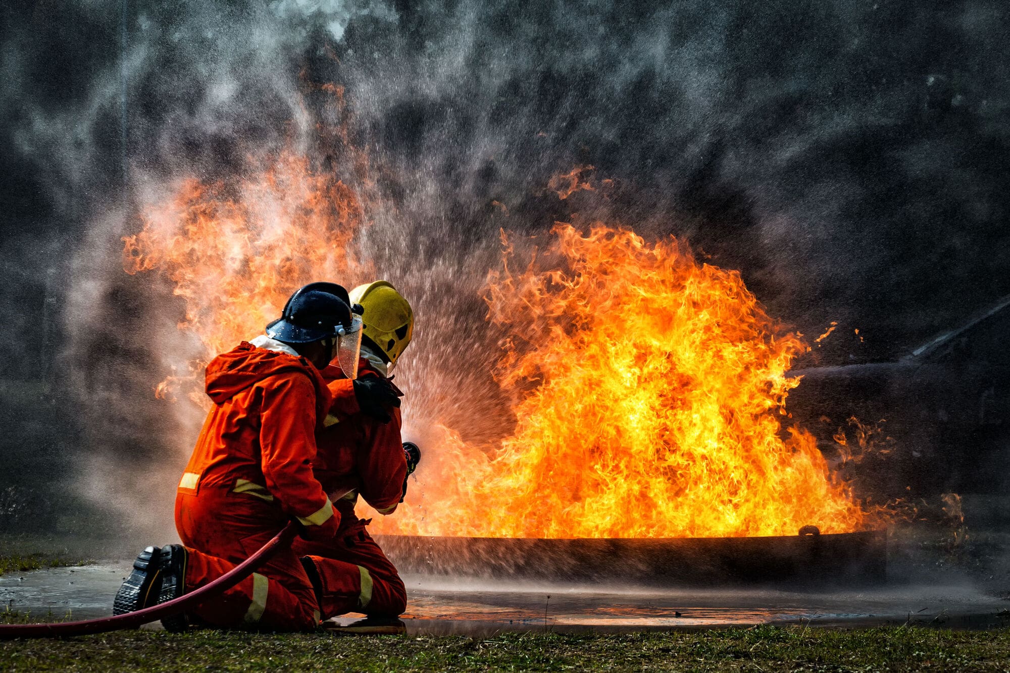 firefighter on competent salary