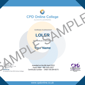 LOLER Certificate