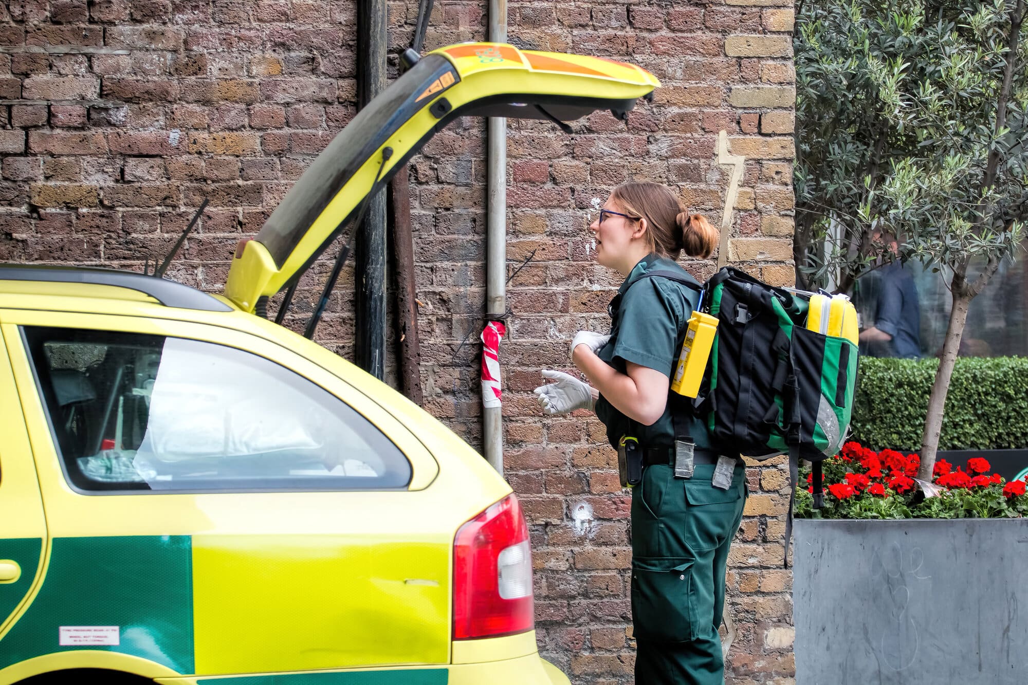 Paramedic on 999 call