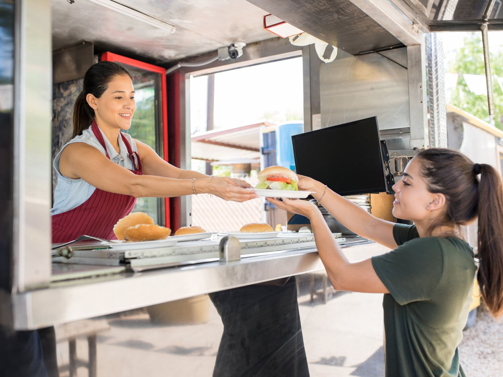 Negatives of running a burger van business