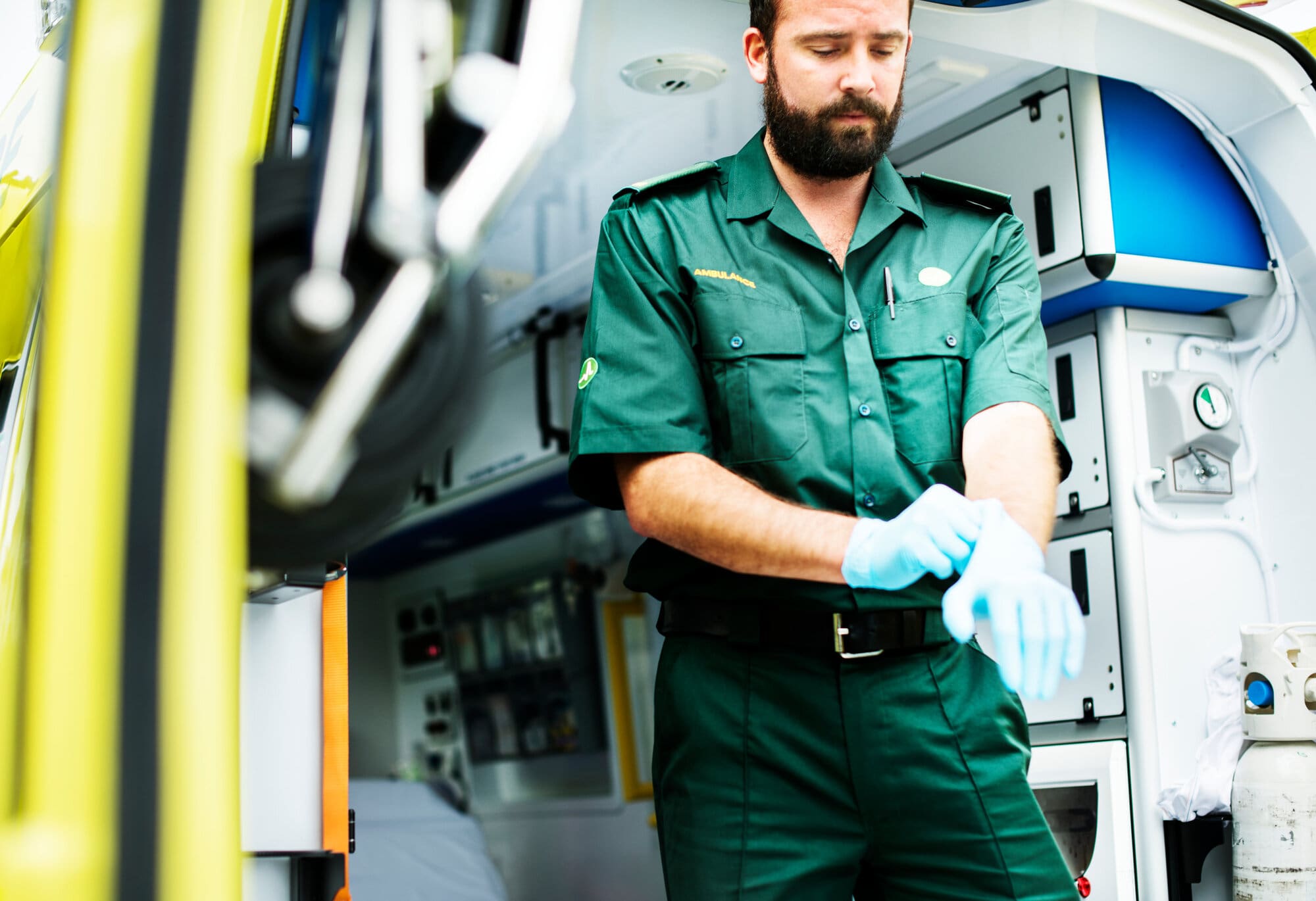Paramedic on 13 hour shift