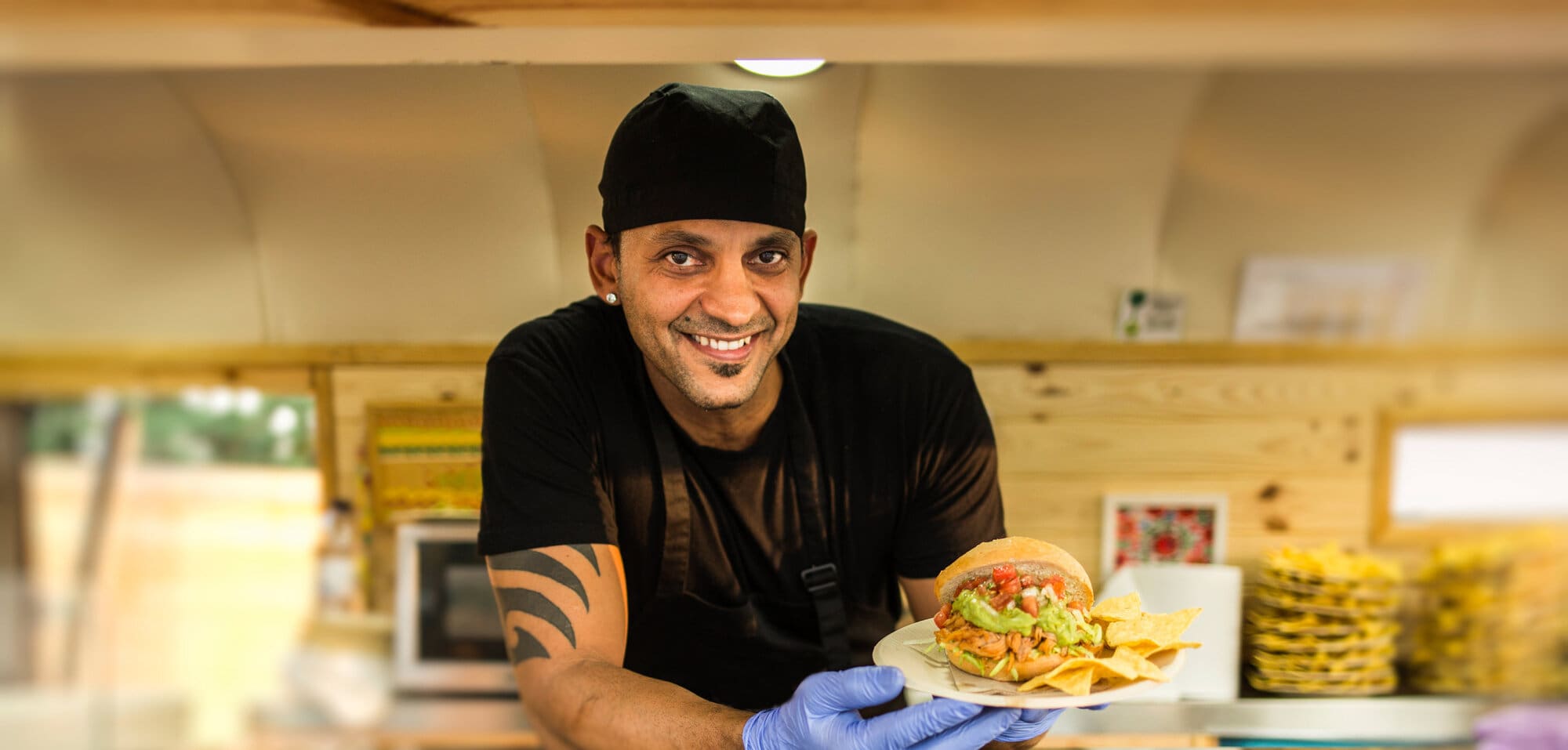 Positives of running a burger van business