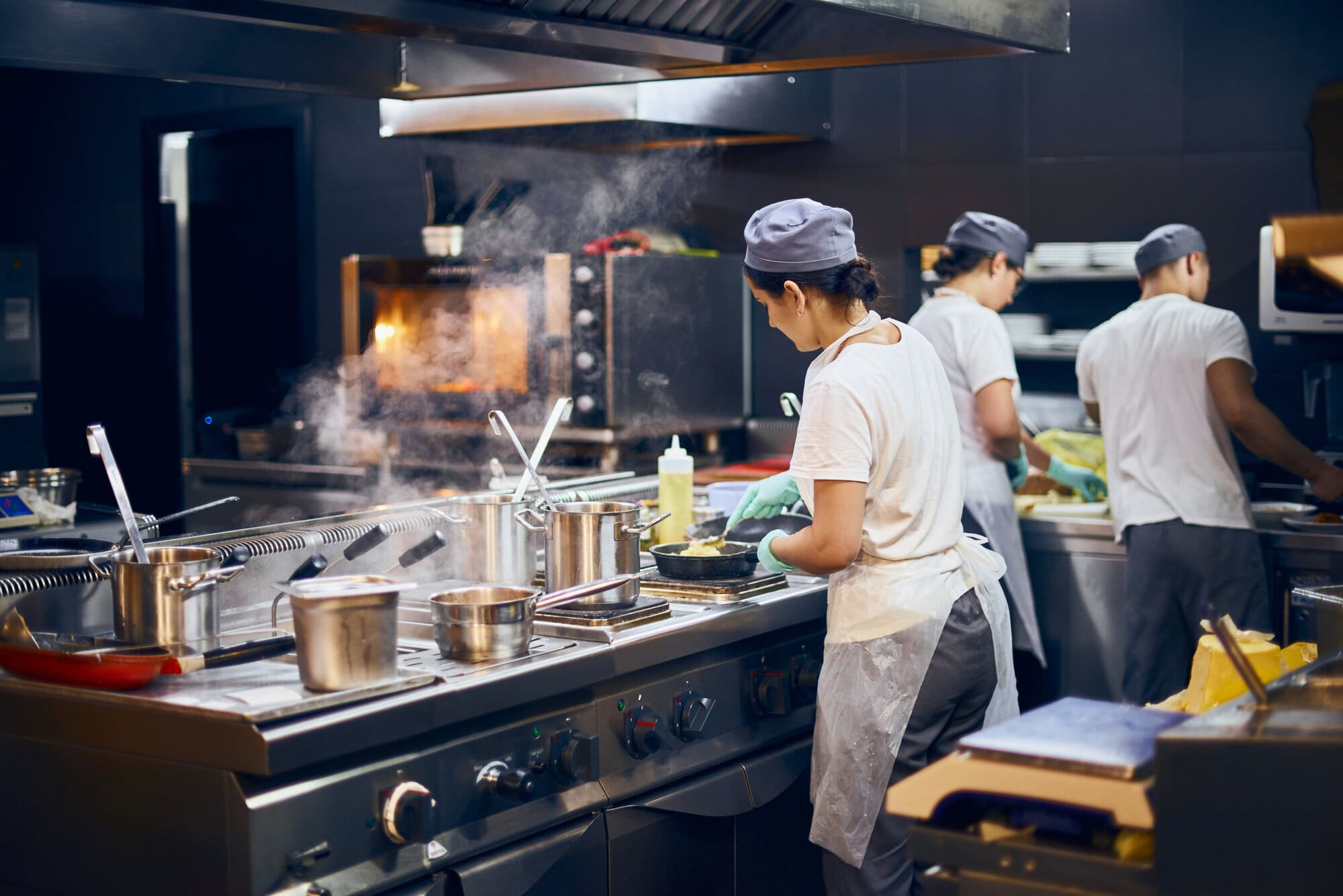 Training to be a chef