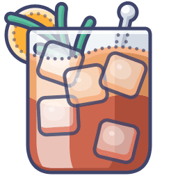 Cocktail glass icon