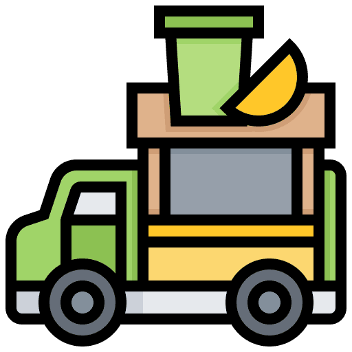 Drinks and smoothies catering van