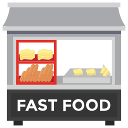 Fast food stall