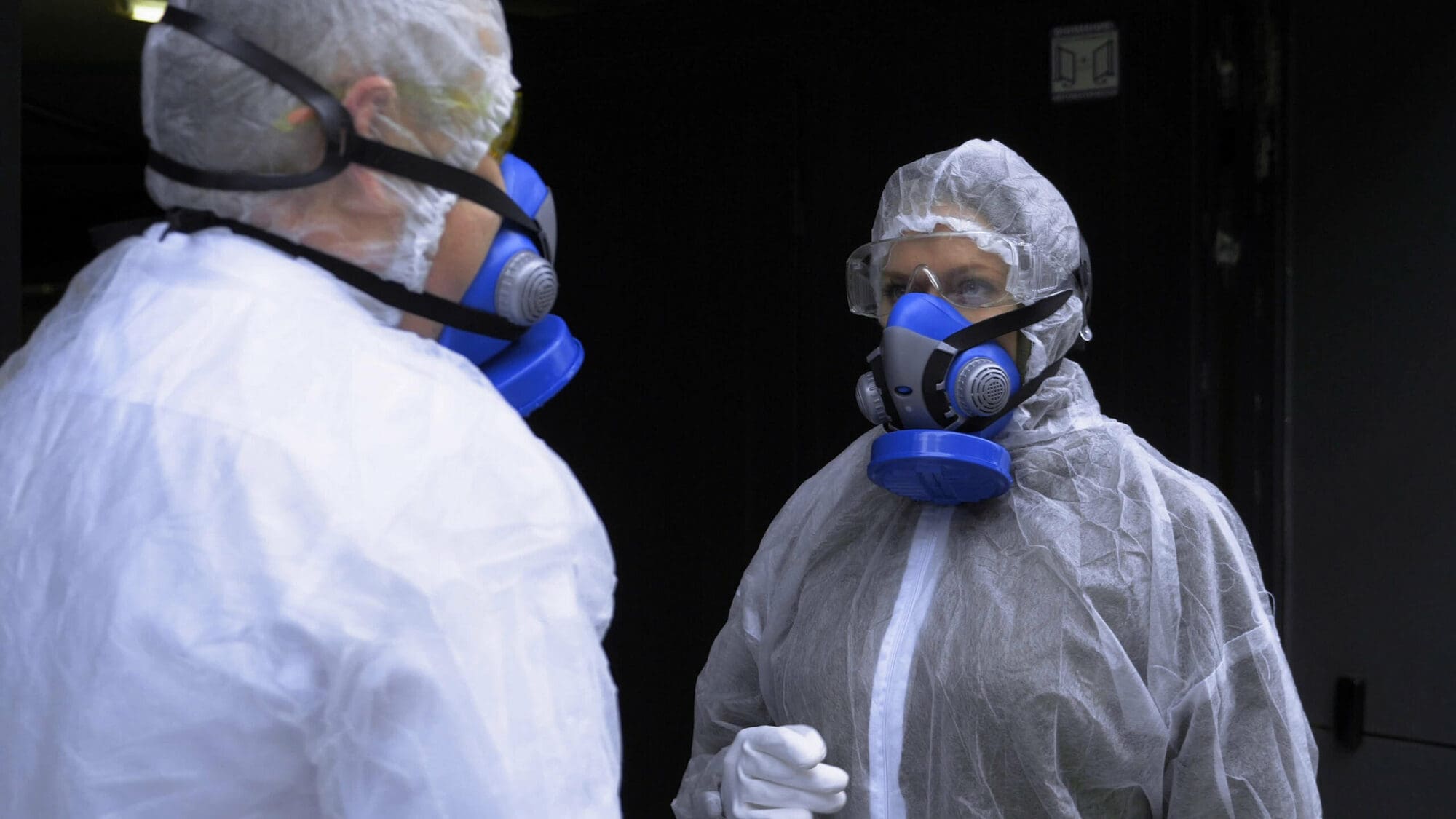 Wearing protective equipment