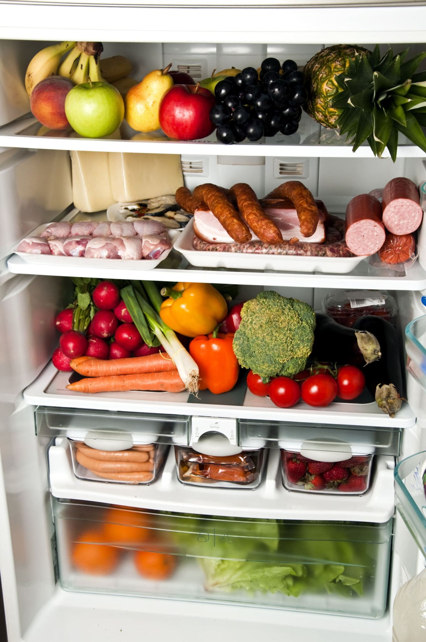 Storing Food In The Fridge Safely