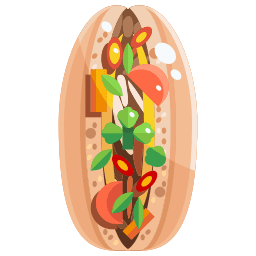 Street Food Cartoon