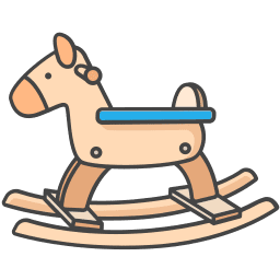 Rocking Horse Cartoon
