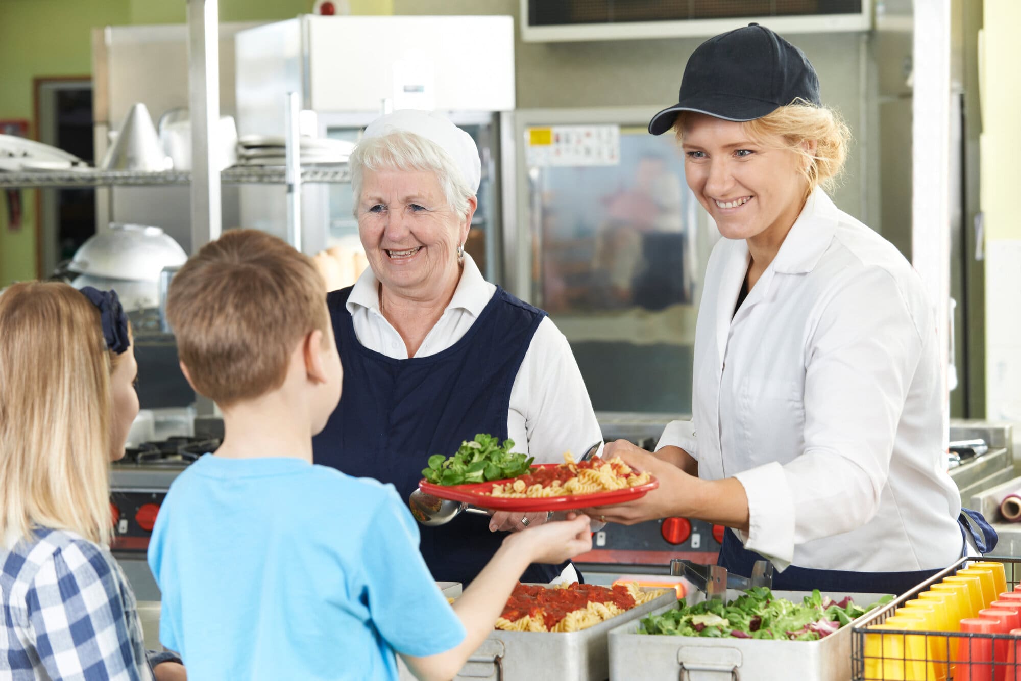 Serving Food In Schools