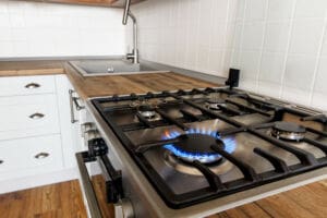 Dangers in a kitchen