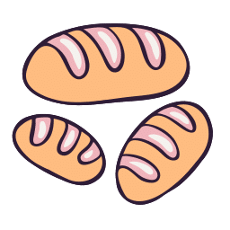 Bread Cartoon