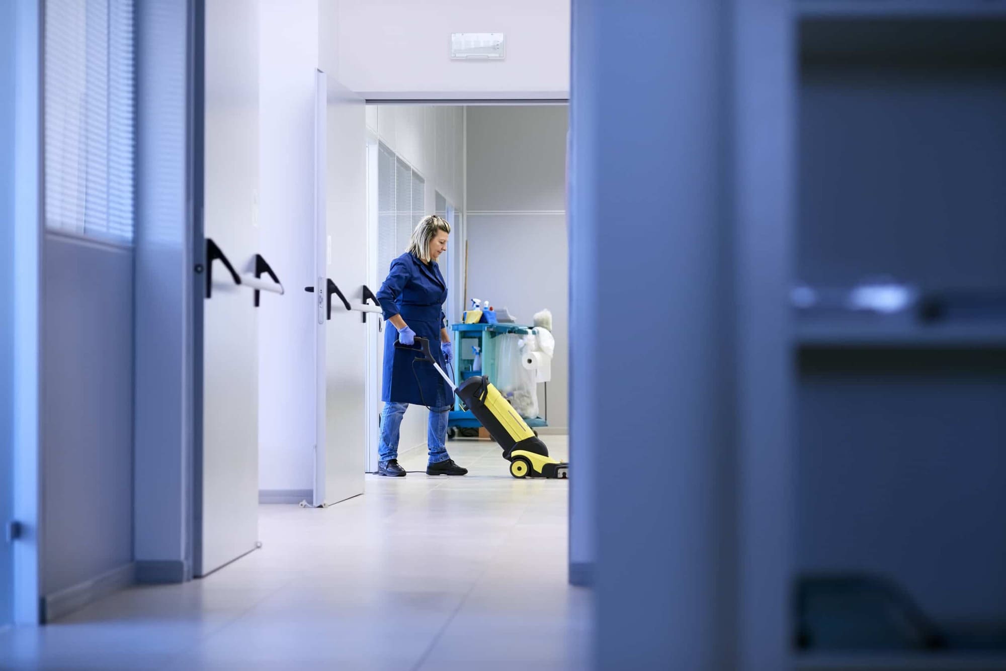 Cleaner Cleaning