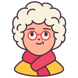 Old Person Cartoon