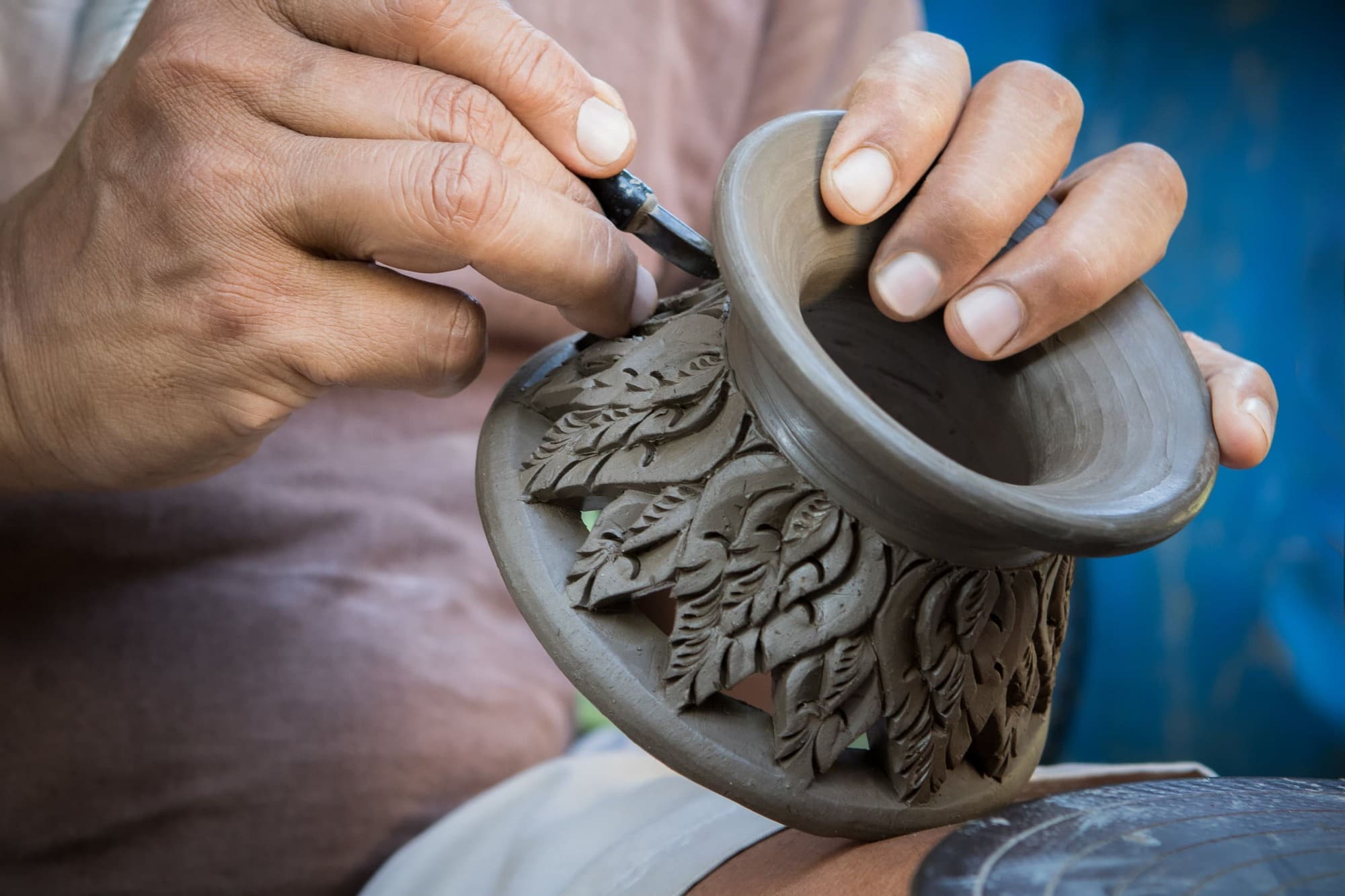 Pottery Being Made Pottery Being Made