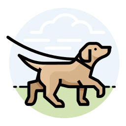 Walking Dog Cartoon