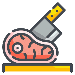Butcher Business Cartoon