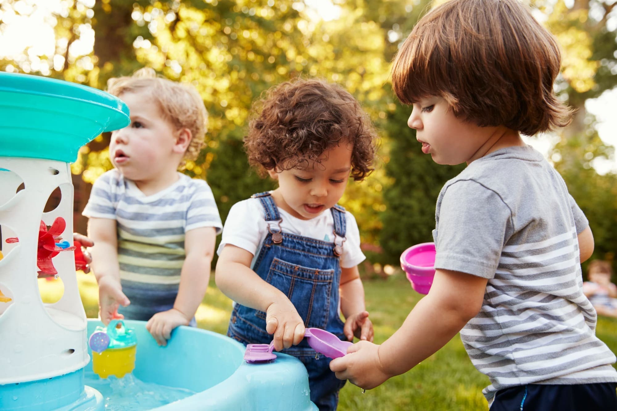 Children playing at childminders