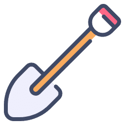 Gardening shovel