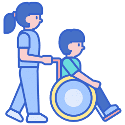 Home Care Business Cartoon