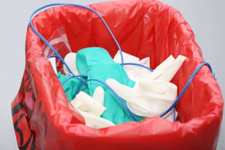 Waste disposal in hospital