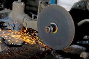 What is an abrasive wheel