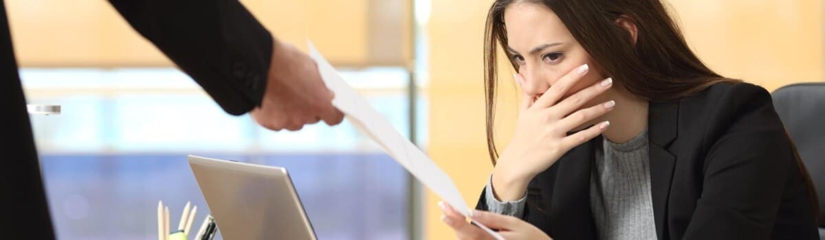 Woman facing dismissal for gross misconduct