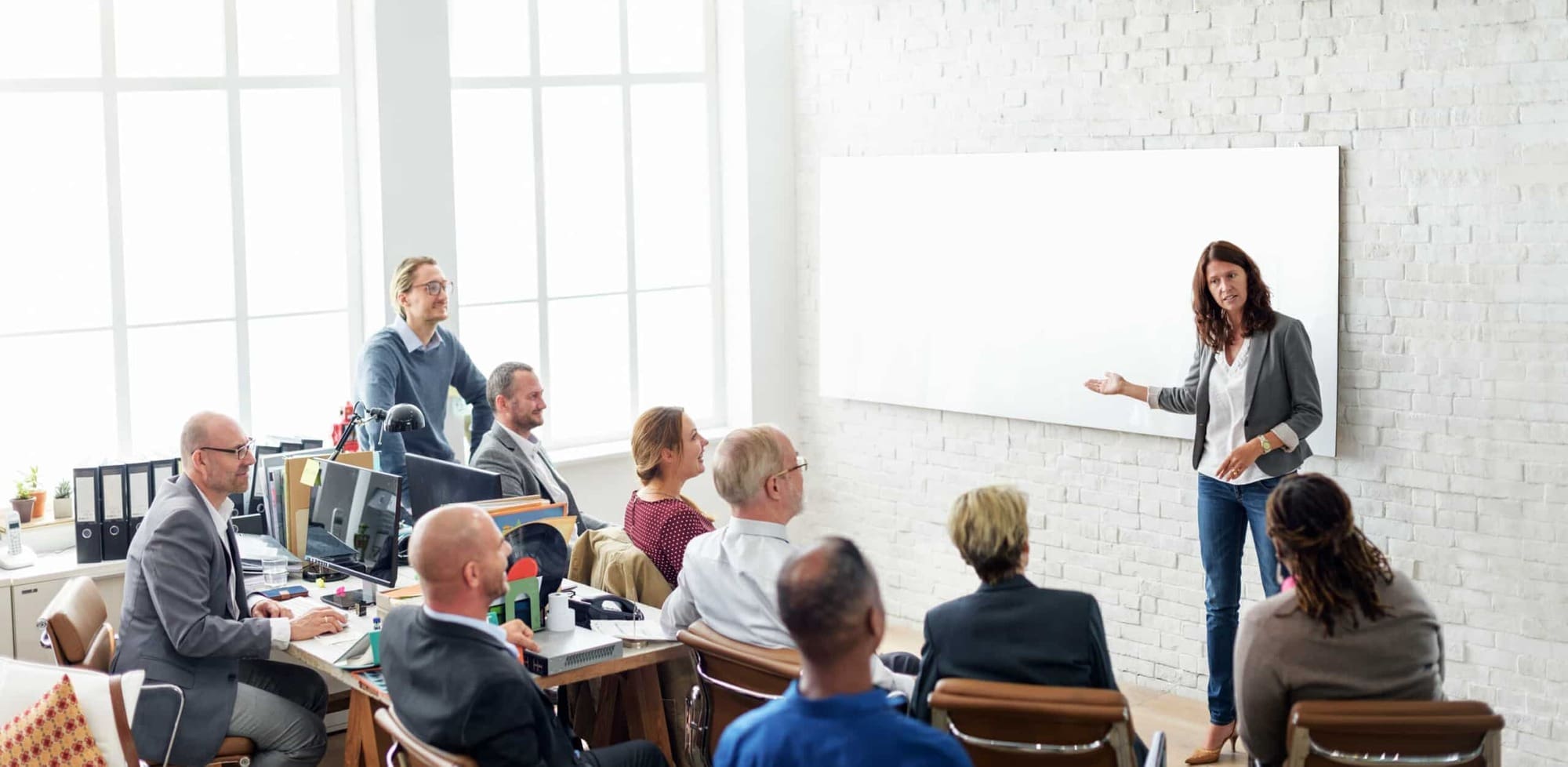 Newly started company having coaching Newly started company having coaching