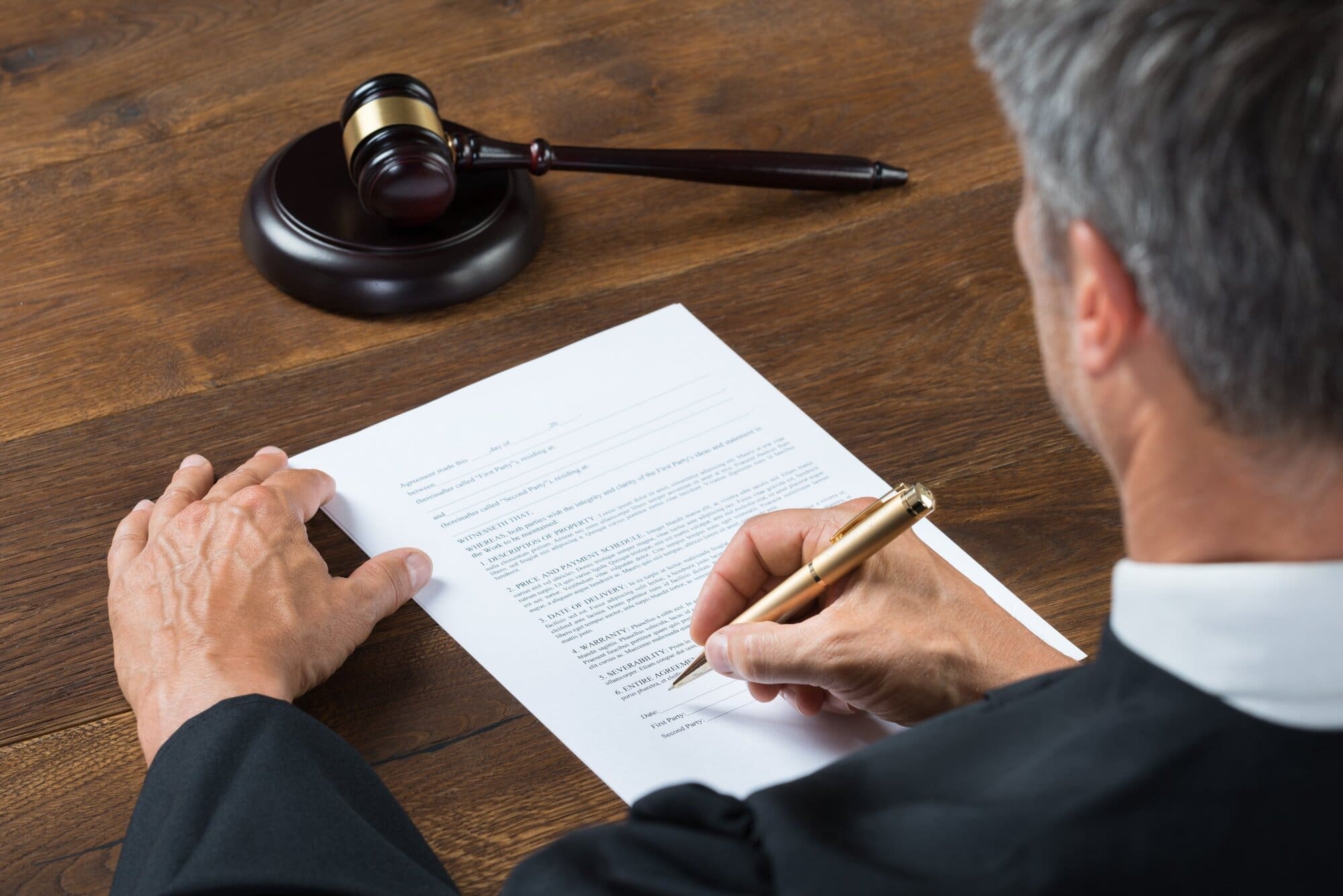 Barrister becoming a judge