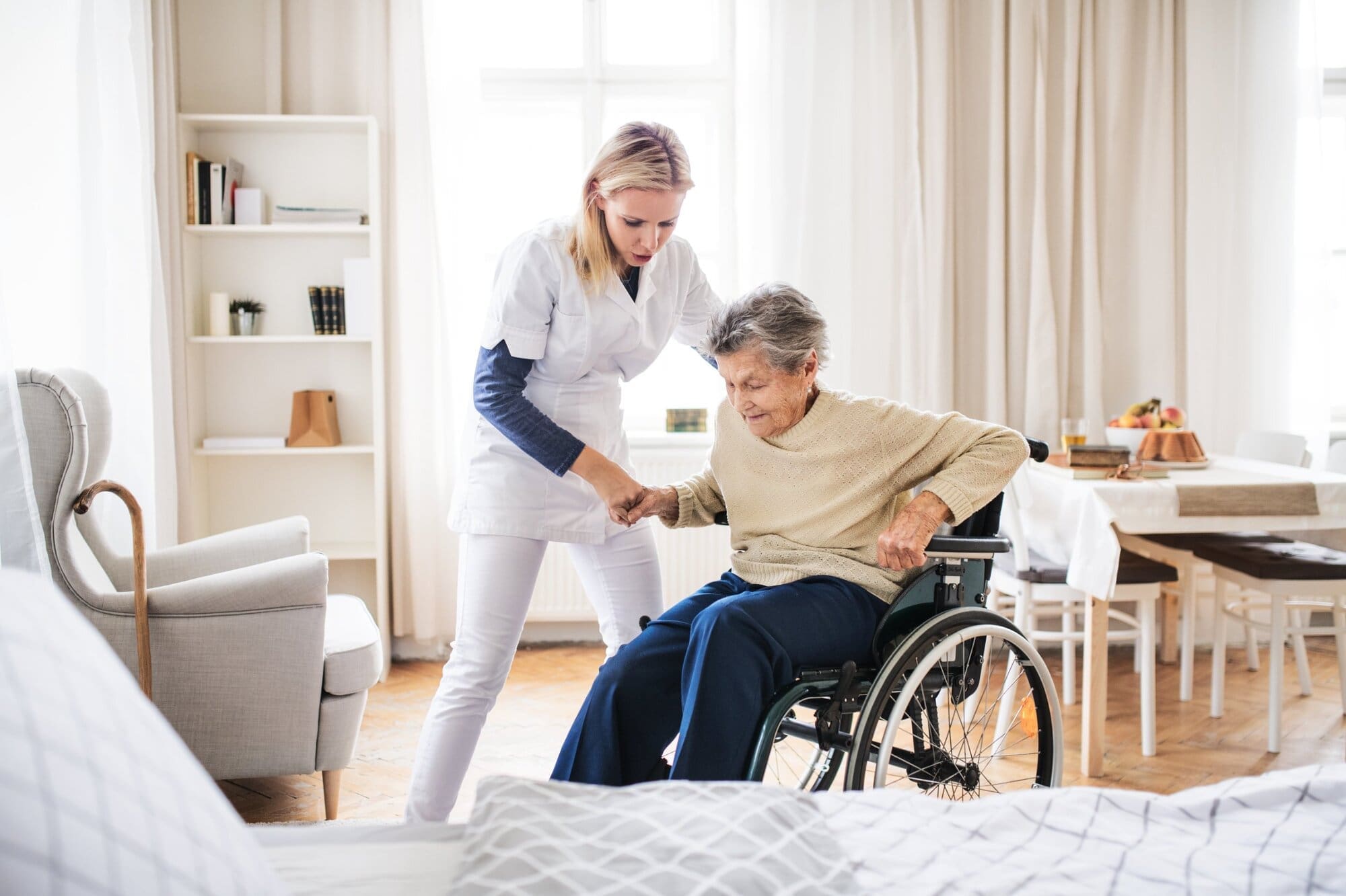 Experienced care worker