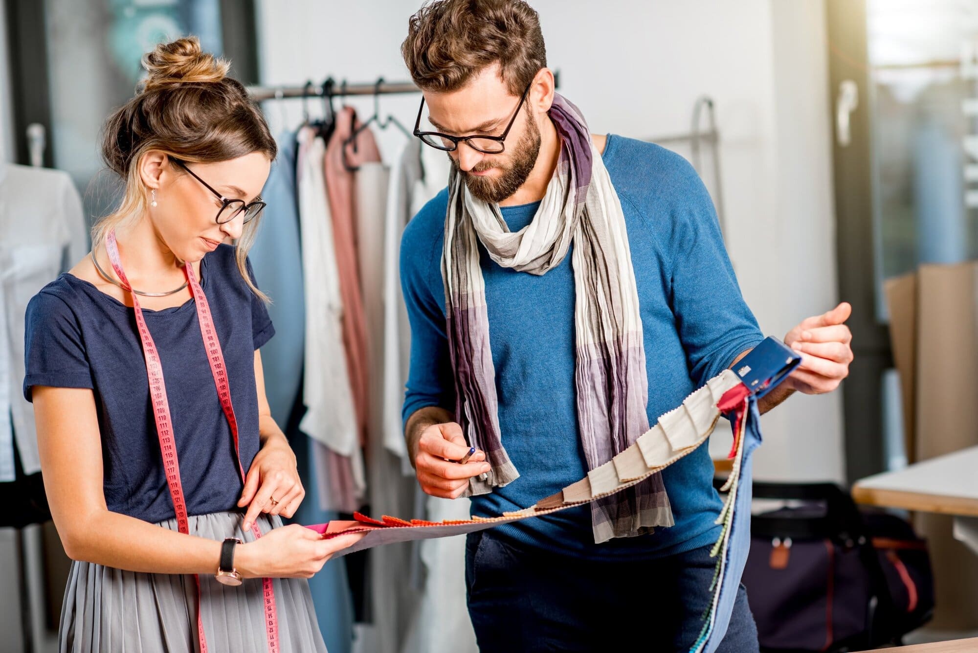 Fashion designers following fashion trends