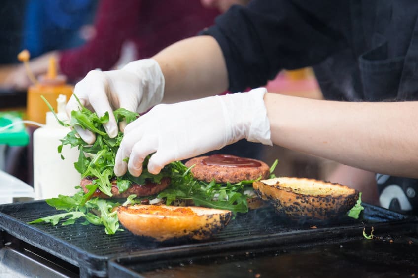 Food Storage in a Burger Van