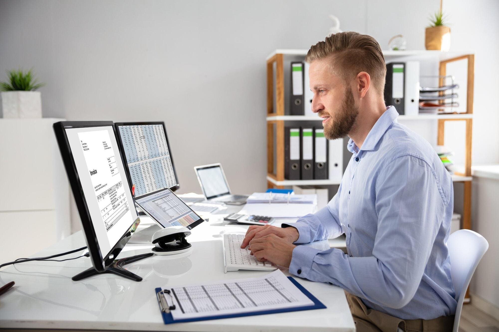 Online broker using digital platform