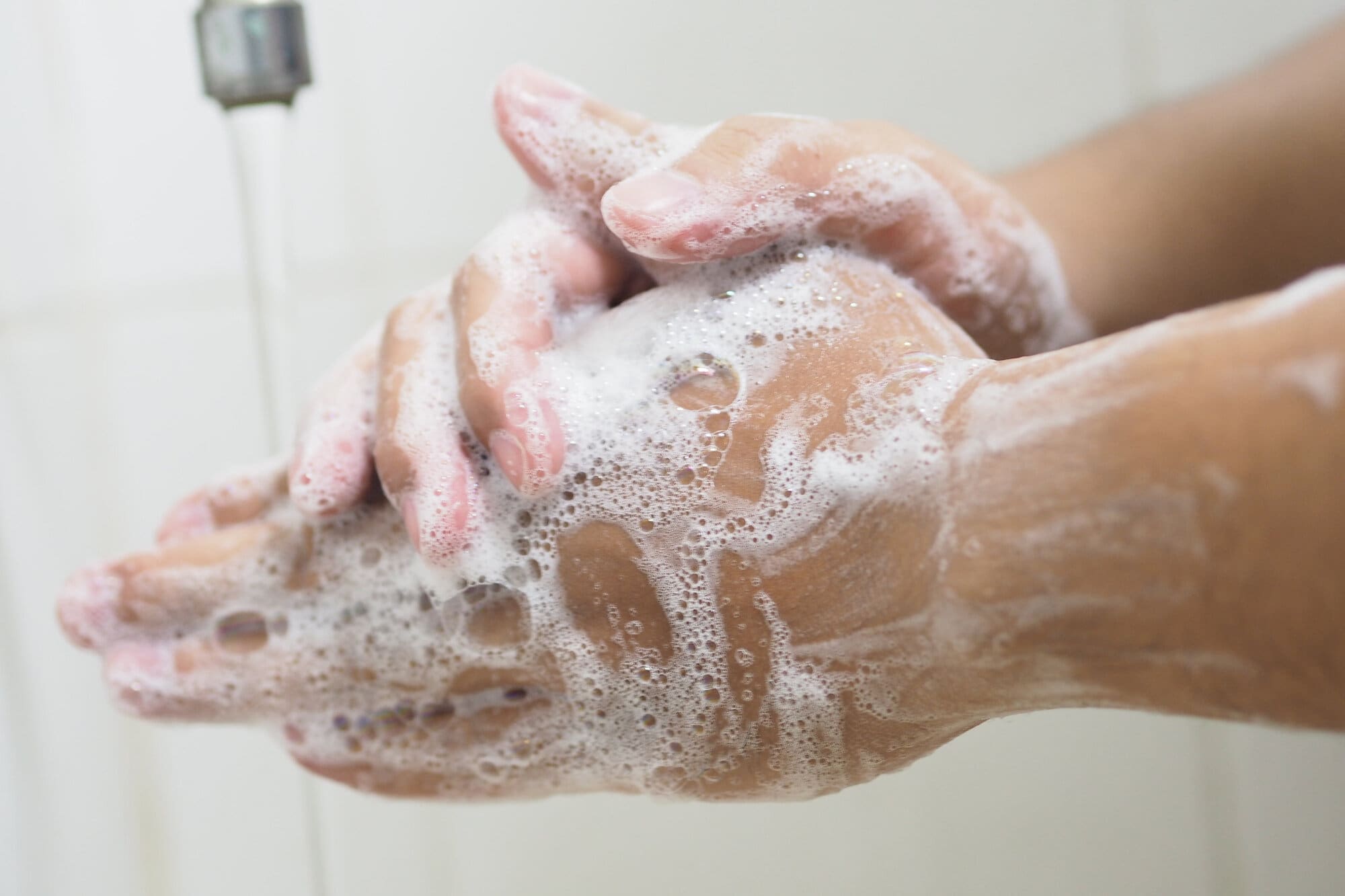 Hand washing technique