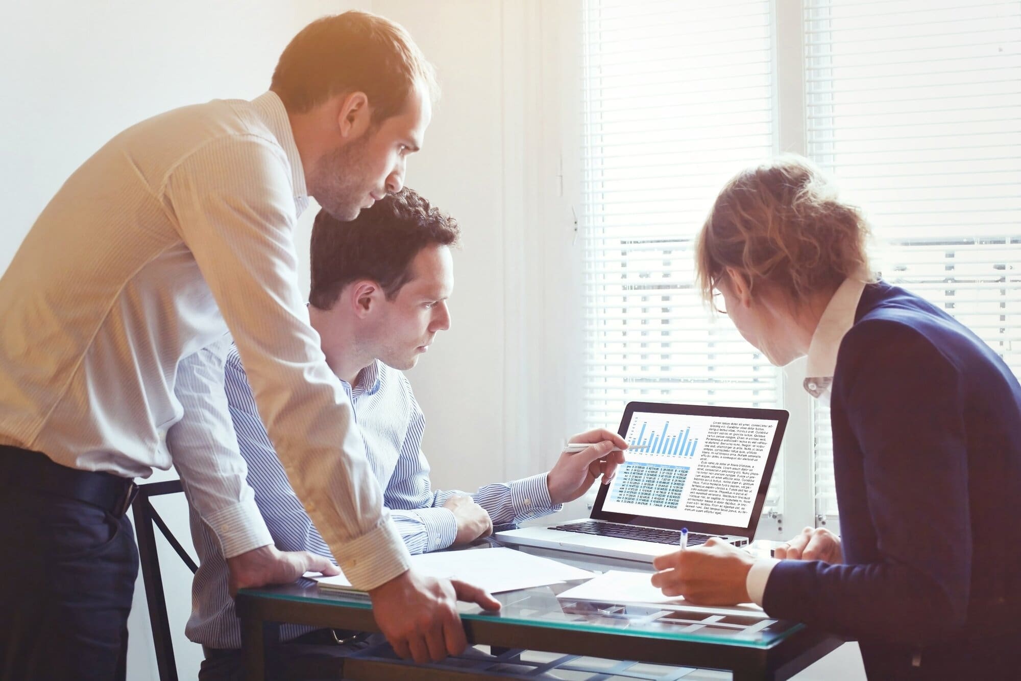 Working in a finance company to gain experience