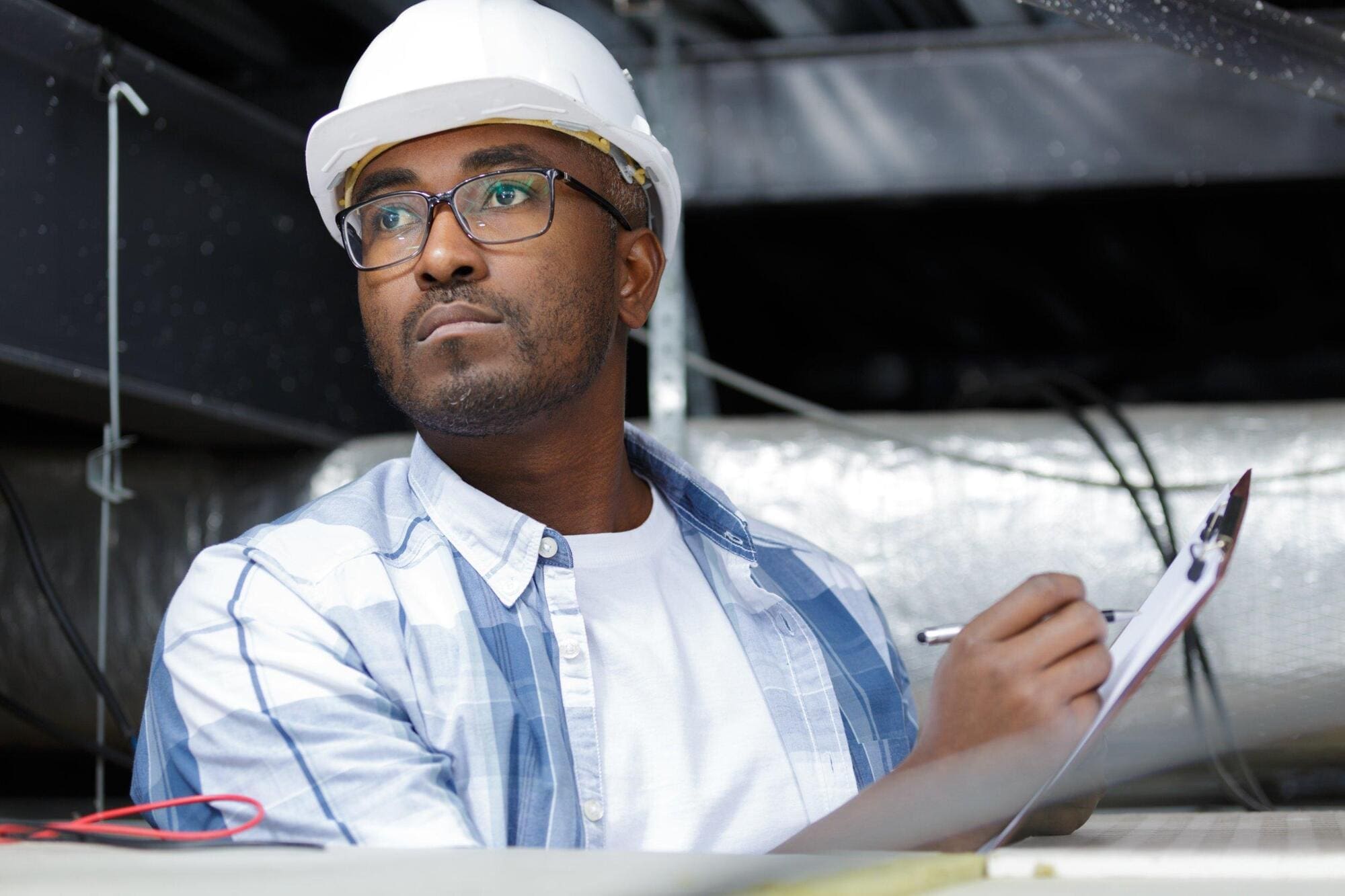Health and safety officer in mid career
