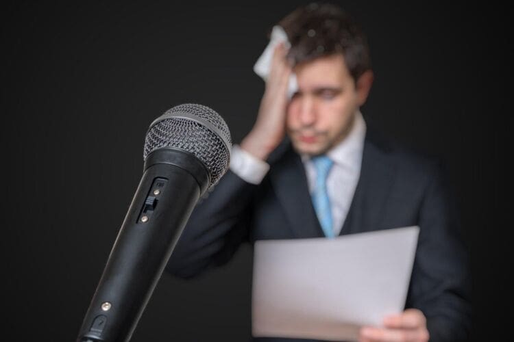 What is glossophobia