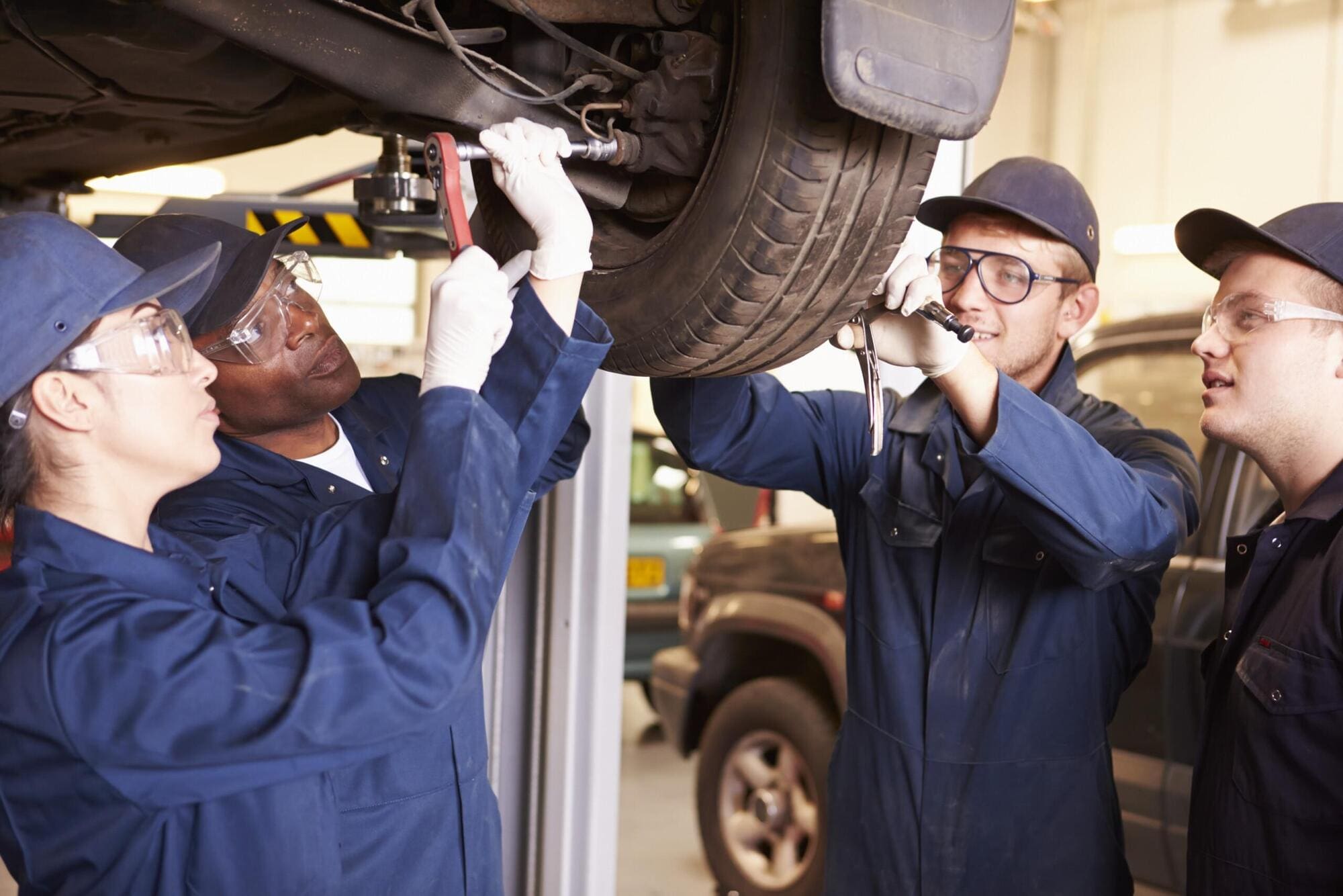 Apprentice mechanics