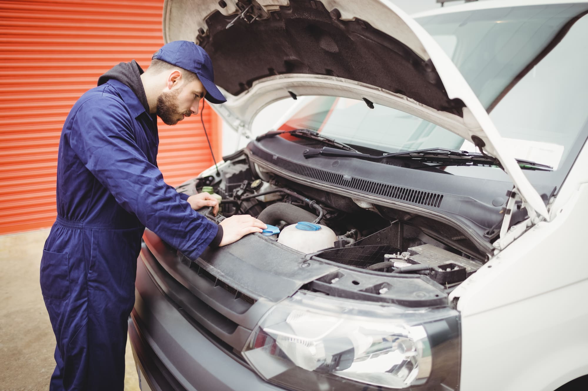 Mechanic specialising in vans