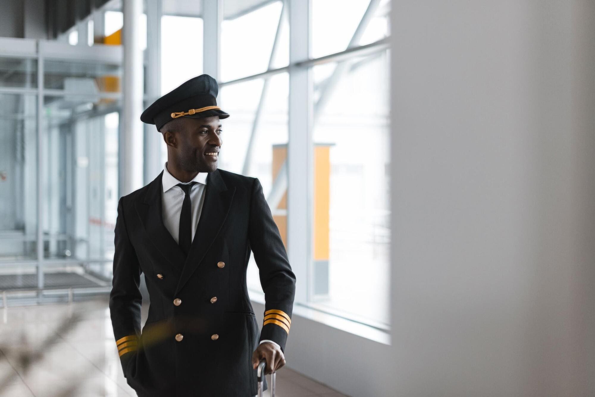 Airline pilot after completing training courses Airline pilot after completing training courses