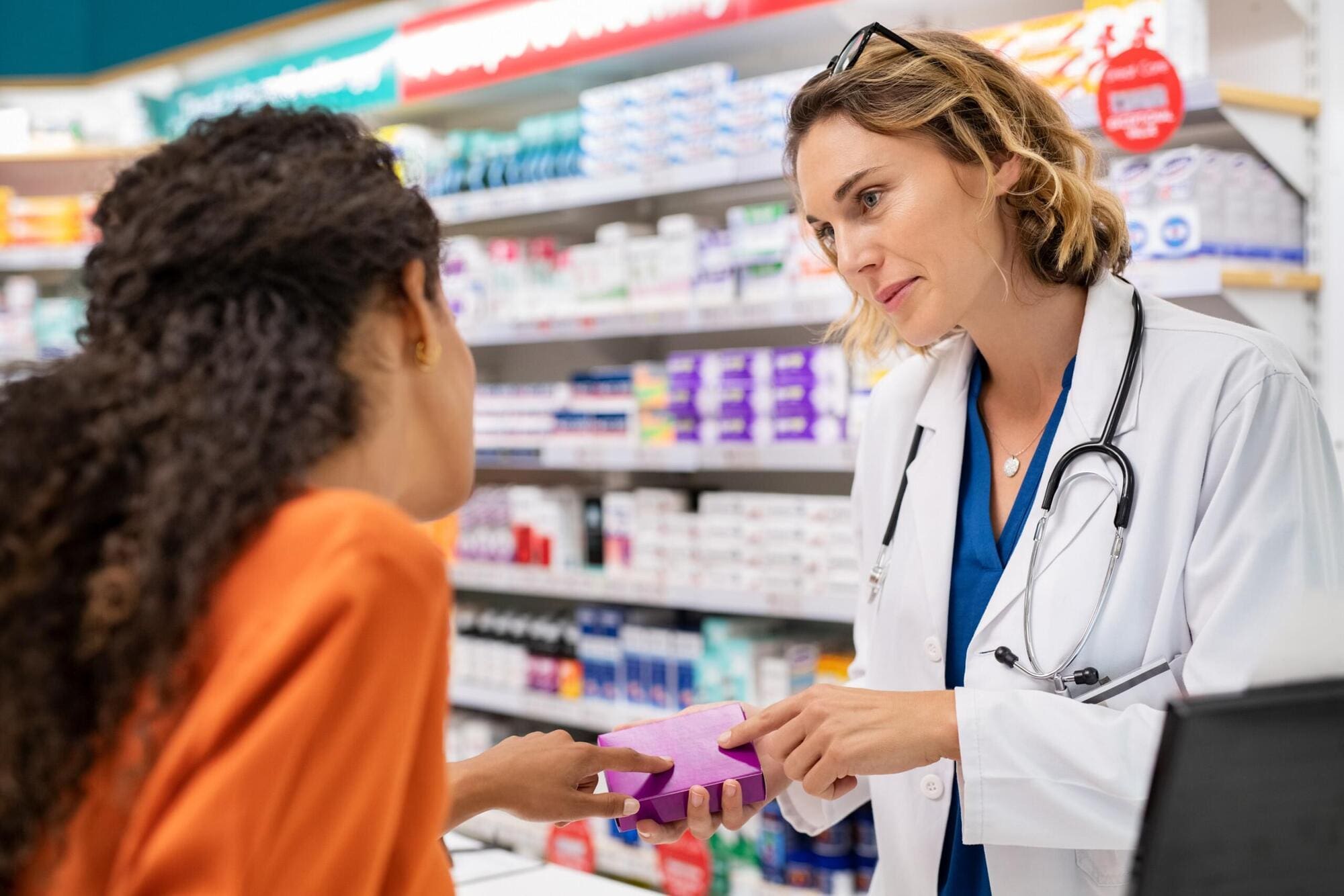 Selling over the counter medication