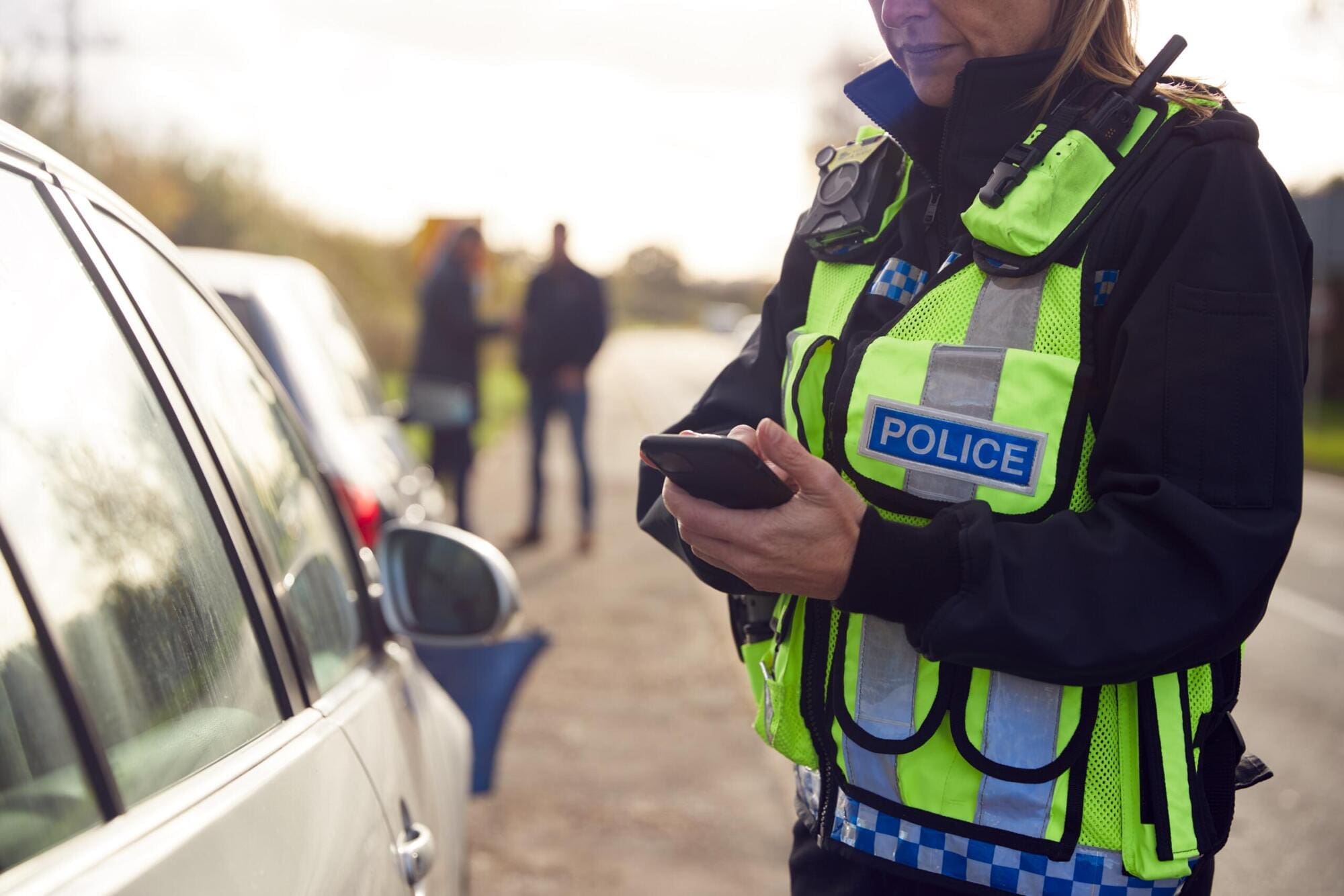 Police officer working unsociable hours