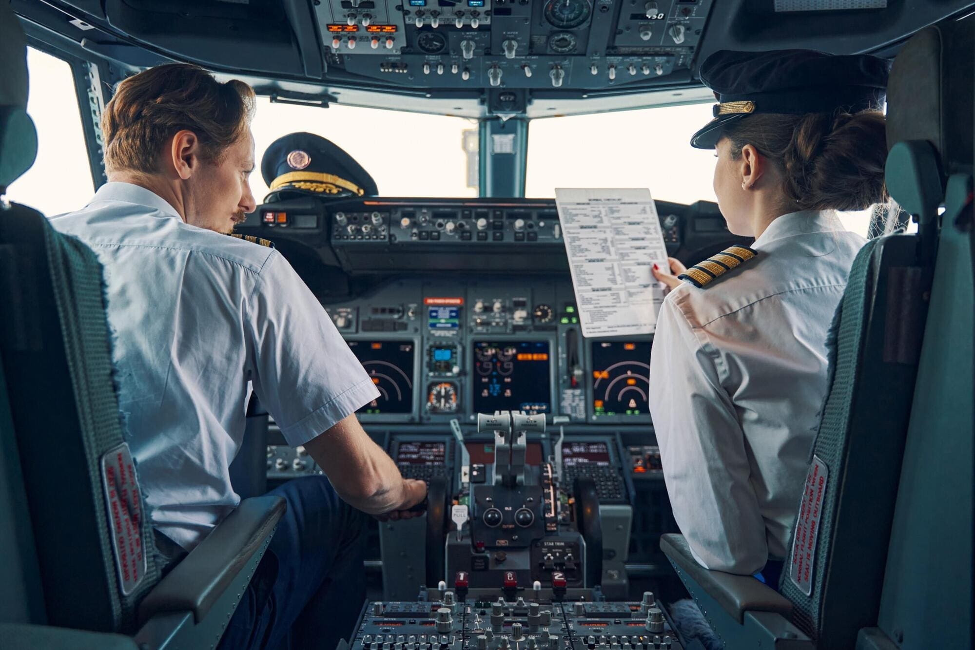 Airline pilots specialising in international flights Airline pilots specialising in international flights
