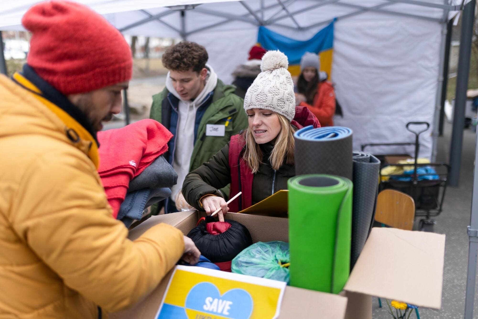 Becoming an aid worker