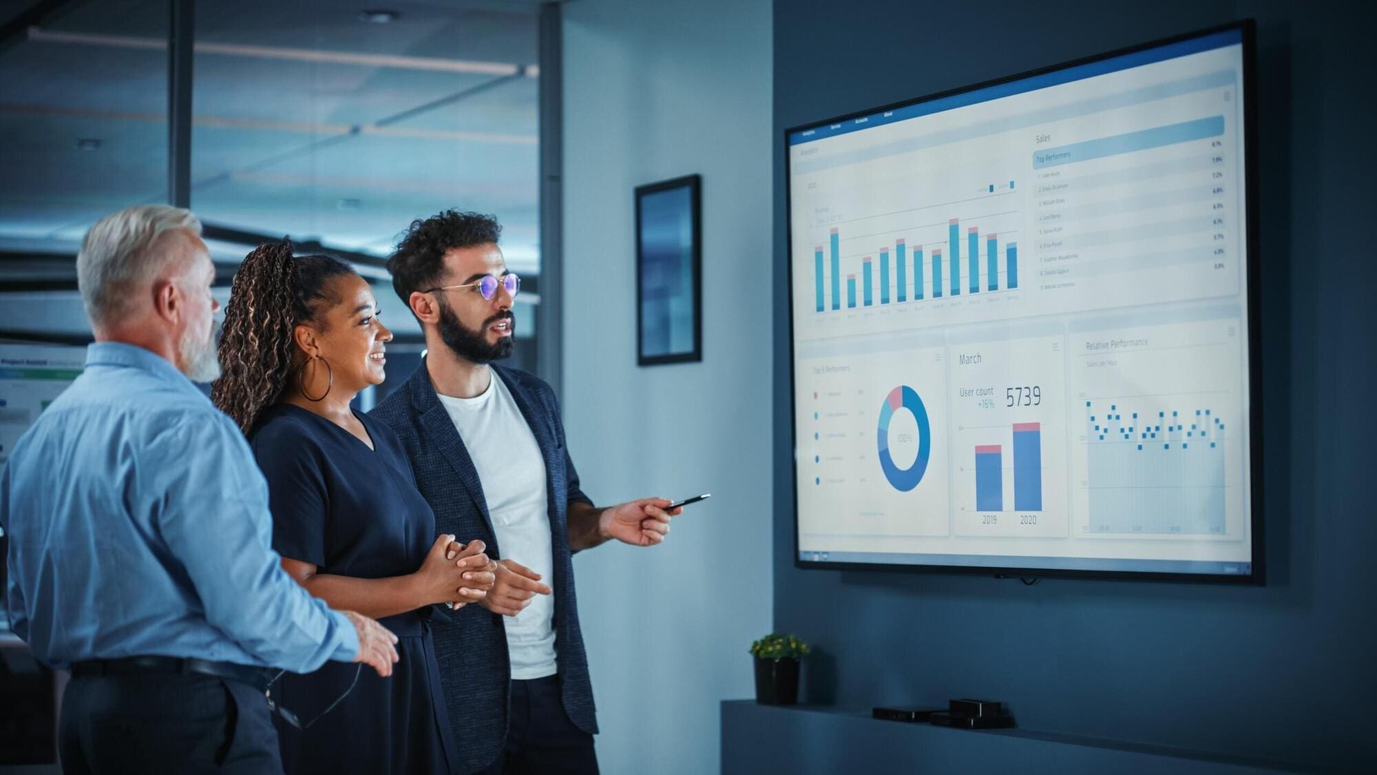 Operations manager improving efficiency