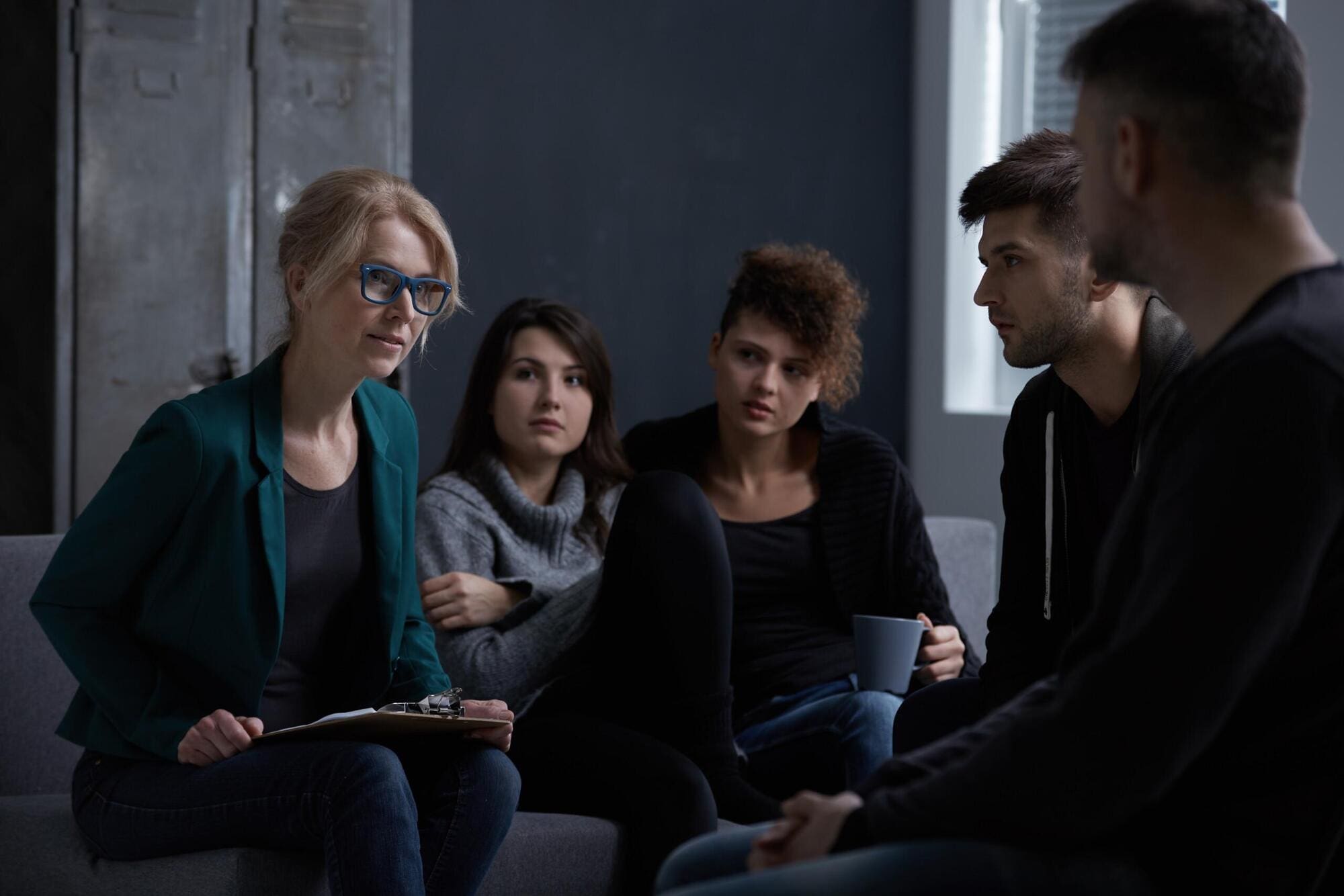 Youth worker working in housing association
