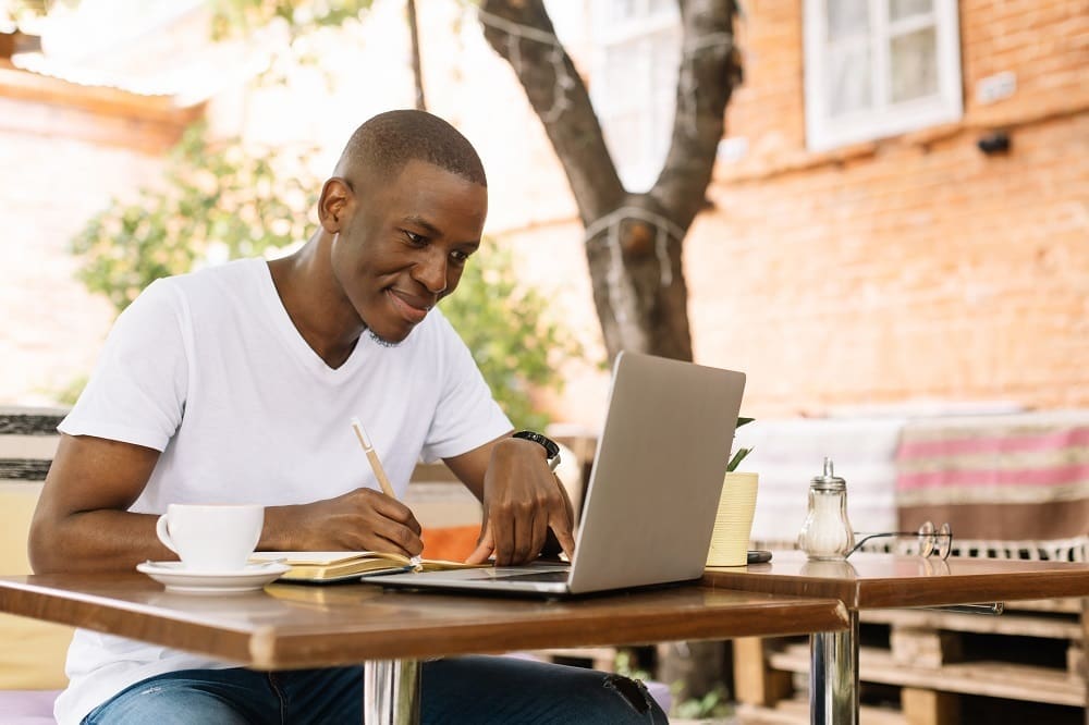 Actor taking online course